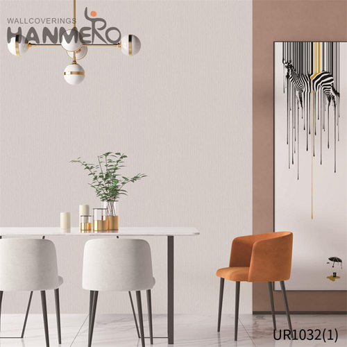 HANMERO Non-woven Professional 0.53*10M Embossing Modern Lounge rooms Geometric decorating wallpaper