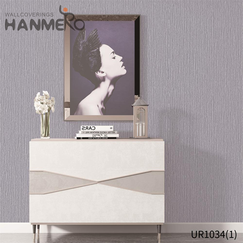 HANMERO Non-woven Professional Geometric 0.53*10M Modern Lounge rooms Embossing home interior wallpaper