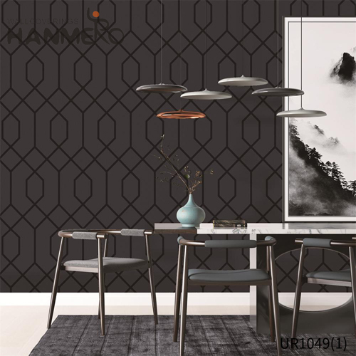 HANMERO Non-woven Lounge rooms Geometric Embossing Modern Professional 0.53*10M wallpaper for walls buy online