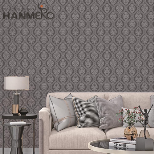 HANMERO Embossing Professional Geometric Non-woven Modern Lounge rooms 0.53*10M best wallpaper for living room