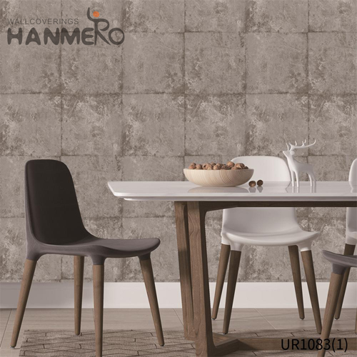 HANMERO Non-woven Embossing Geometric Professional Modern Lounge rooms 0.53*10M wallpaper designs bedroom