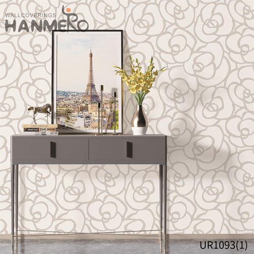 HANMERO Non-woven Geometric Professional Embossing Modern Lounge rooms 0.53*10M room design wallpaper
