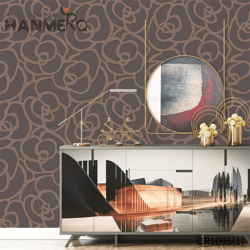 HANMERO Professional Non-woven Geometric Embossing Modern Lounge rooms 0.53*10M wallpapers for home online