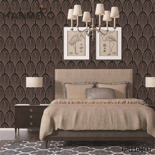 HANMERO Professional Non-woven Geometric 0.53*10M wall paper for walls Lounge rooms Embossing Modern