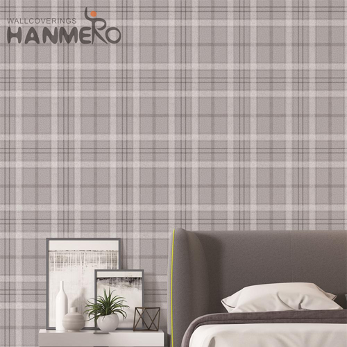 HANMERO Non-woven wall coverings Geometric Embossing Modern Restaurants 0.53*10M Professional