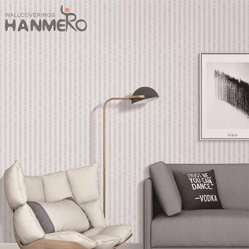 HANMERO Non-woven Professional Geometric 0.53*10M Modern Restaurants Embossing home design wallpaper