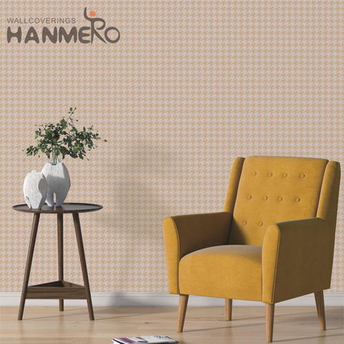 HANMERO Non-woven Professional Restaurants Embossing Modern Geometric 0.53*10M unusual wallpaper for home