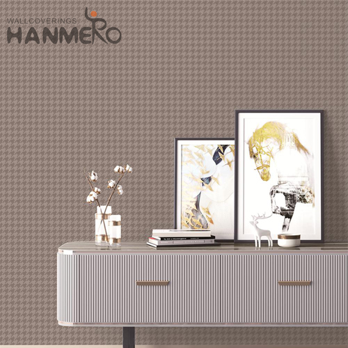 HANMERO Non-woven Professional Modern Embossing Geometric Restaurants 0.53*10M where can i get wallpaper