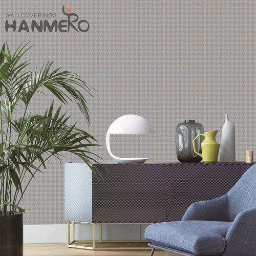 HANMERO Non-woven Professional Geometric Modern Embossing Restaurants 0.53*10M shop for wallpaper online