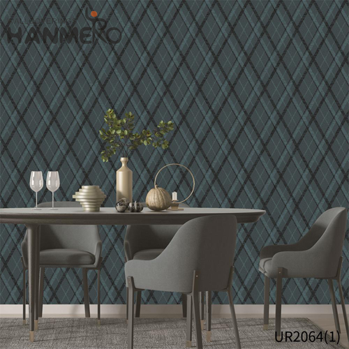 HANMERO Professional Non-woven Geometric Embossing Modern Restaurants 0.53*10M wallpaper designs bedroom
