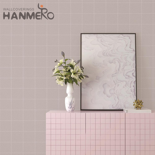 HANMERO Professional Non-woven Geometric Restaurants 0.53*10M wallpaper changer Modern Embossing