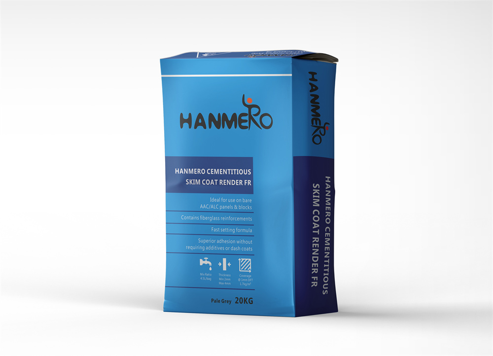 Hanmero Cementitious Fiberglass Reinforcements Skim Coat Render 20KG