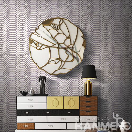 HANMERO CE certificate Interior Design Long Fiber Non-woven Wallpaper Kids Bedroom Decoration Wallcovering