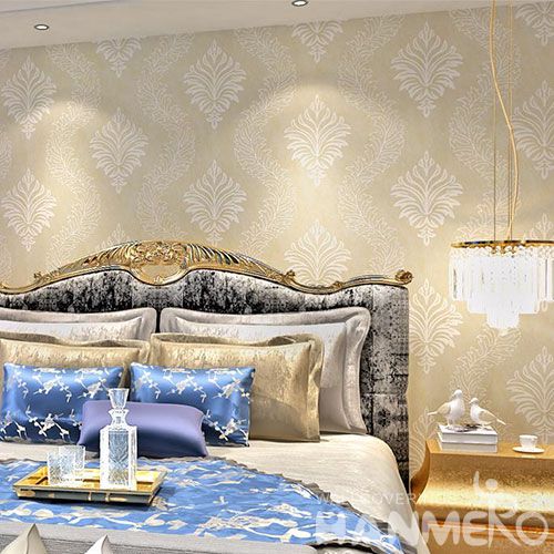 HANMERO Eco-friendly Washable Home Decoration Silk Wallcovering 0.53 * 10M / Roll Popular Wallpaper for Home Beautiful Designs