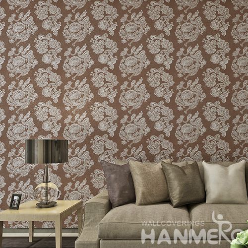 HANMERO High-end Plant Fiber Particle Bronzing Wallpaper for Interior Wall Design with Superior Quality