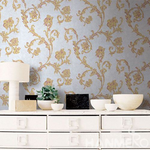 HANMERO Beads Strippable Modern Wallpaper 0.53 * 10M Professional Chinese Decorative Removable Wall Covering Exporter Best Prices