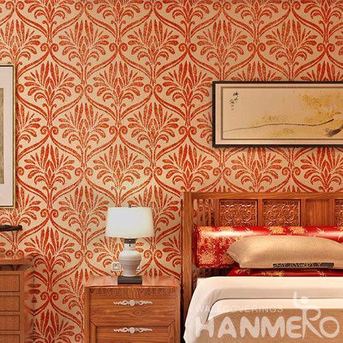 HANMERO Modern Style Beads Wallcovering 0.53 * 10M Factory Sell Directlly Elegant Hot Sex Wallpaper for Bedroom in Stock Wholesale