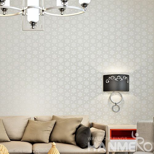 HANMERO Light Color Glitter Effect Wallpaper Living room Interior Wall Wallcovering for Wholesale Best Selling Chinese Factory
