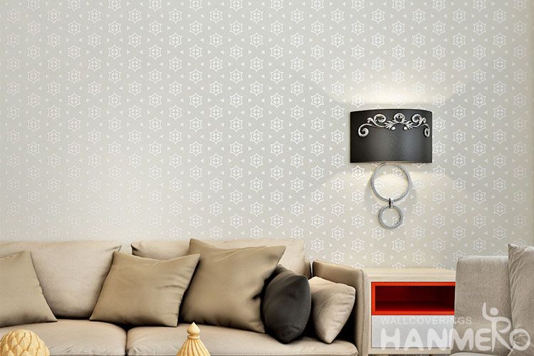 HANMERO Light Color Glitter Effect Wallpaper Living room Interior Wall  Wallcovering for Wholesale Best Selling Chinese Factory