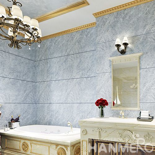 HANMERO Durable Hotels Bathroom Waterproof Wallpaper MCM Soft Stone Patches with Nice Colors and Designs