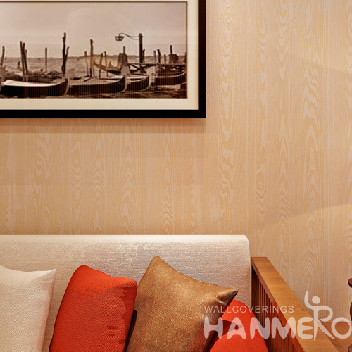 Hanmero Imitation Wood Grain Wall Pattern Looks Real Up Wallpaper