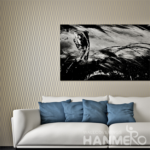 Hanmern Minimalist Abstract Curves Non woven Paper Wallpaper