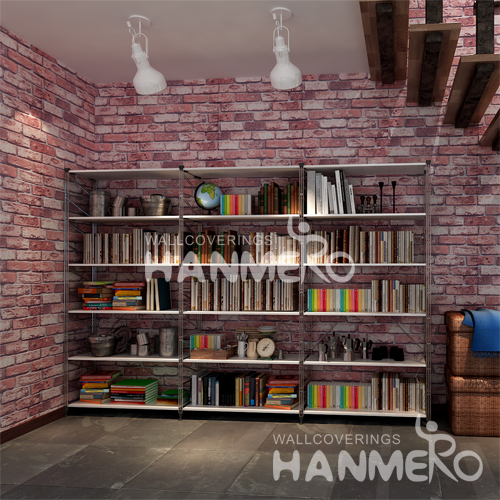 Hanmero Imitation Brick Removable Vinyl Wallpaper