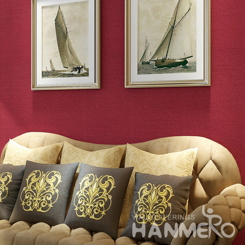 Hanmero New Technology Wet Embossing Wallpaper Rolls for Living Room