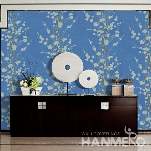 Hanmero New Technology Wet Embossing Wallpaper Rolls for Living Room