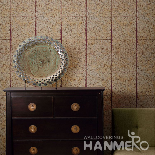 Hanmero Modern Sandstone Particle Non woven Paper Wallpaper Rolls