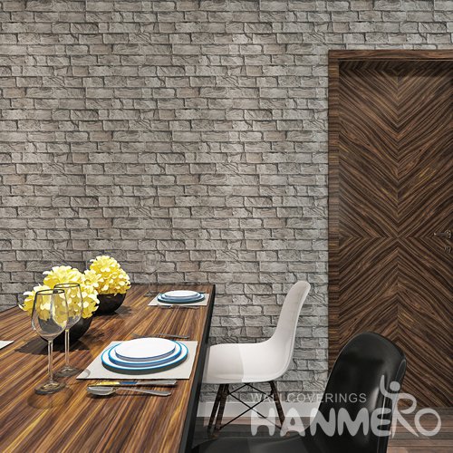 HANMERO Retro Brick 3D Vision Vinyl Wallpaper For