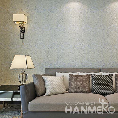 HANMERO Modern Embossing PVC Wallpaper Yellow Home Decor