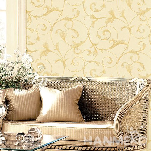 HANMERO Modern Buff Embossed Vinyl WallPaper Murals 0.53*10M/roll Home Decor