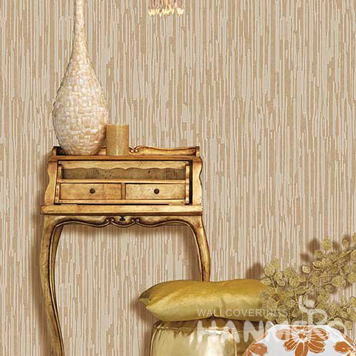 HANMERO Modern Yellow Embossed Vinyl Wall Paper Murals 0.53*10M/roll Home Decor