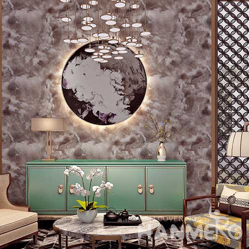 HANMERO Modern Bronzing Printed PVC Waterproof MCM Wallpaper 0.686*10M/Roll Home Decor