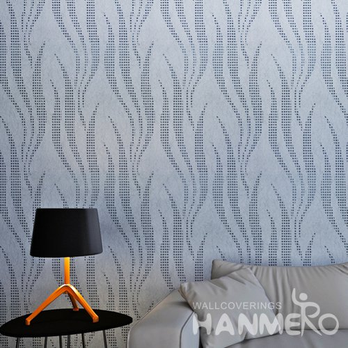 HANMERO Modern Argenteous Printed PVC Waterproof MCM Wallpaper 0.686*10M/Roll Home Decor
