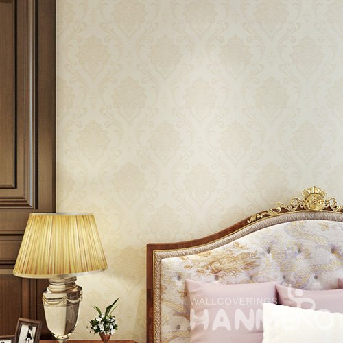 HANMERO European Glod Embossed Vinyl Wall Paper Murals 0.53*10M/Roll Home Decor