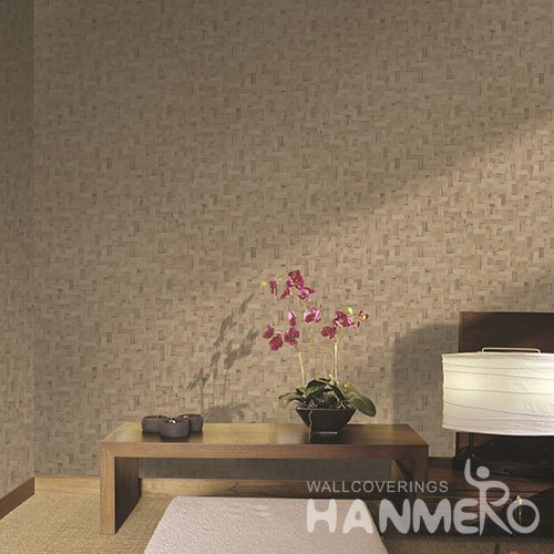 HANMERO Modern Solid Color Embossed Vinyl Wall Paper Murals 0.53*10M/Roll Home Decor