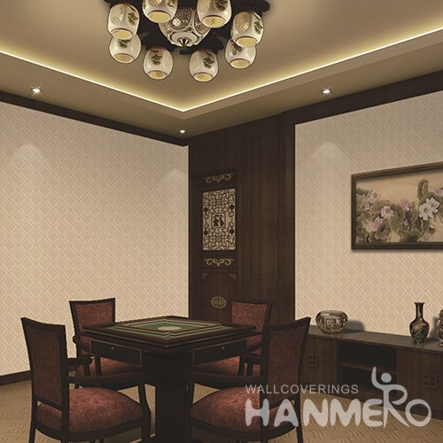 HANMERO Modern Solid Color Embossed Vinyl Wall Paper Murals 0.53*10M/Roll Home Decor