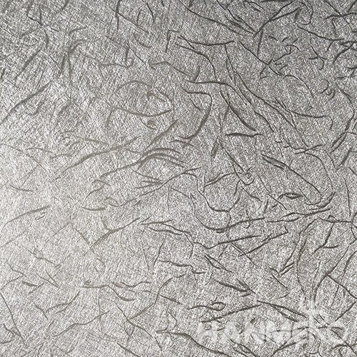 HANMERO PVC Modern Silver Metallic Wallpaper For Interior Wall Decor