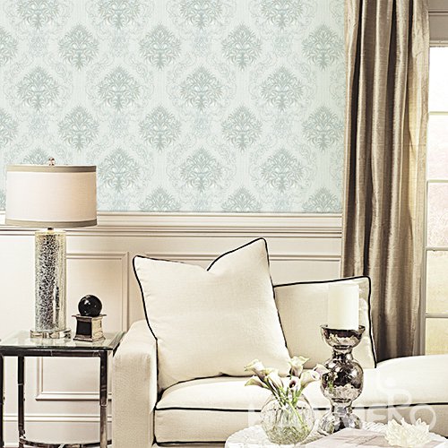 HANMERO European Grey Embossed Vinyl Wall Paper Murals 0.53*10M/roll Home Decor