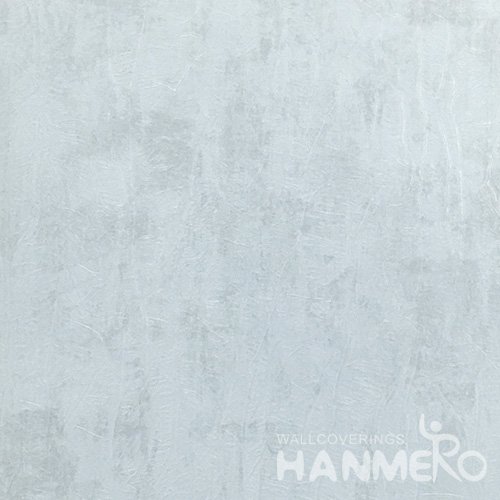 HANMERO Interior Modern 1.06*15.6M/Roll PVC Blue Solid Wide Wallpaper Decor