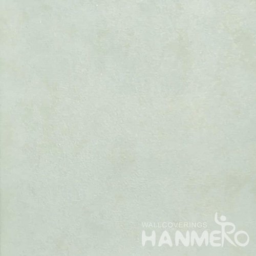 HANMERO Wide Size 1.06*15.6M/Roll PVC Solid Modern Green Embossed Korean Wallpaper