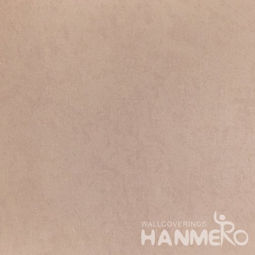 HANMERO Modern Solid Orange Color PVC Interior Wallpaper Decorative Embossed