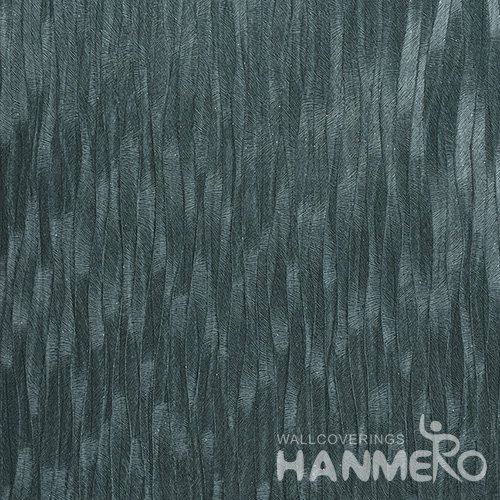 HANMERO Modern  0.53*10M/Roll PVC Wallpaper With Green Solid Embossed Surface